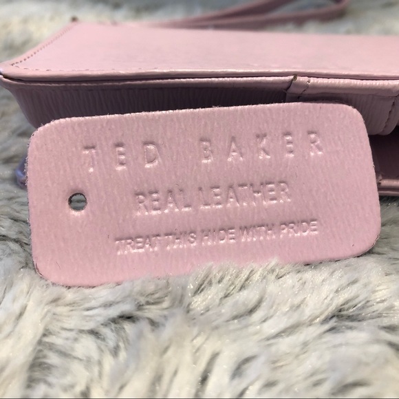 Ted Baker Pink Leather Wallet - Picture 3 of 12